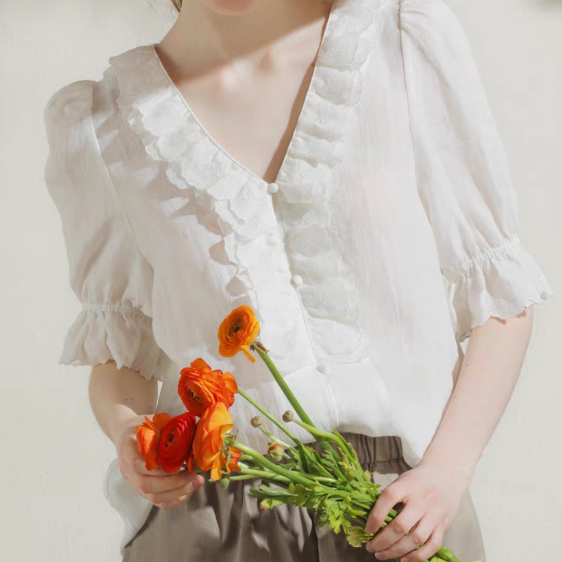 Elegant Women's Shirt – Customizable & Crafted for Comfort