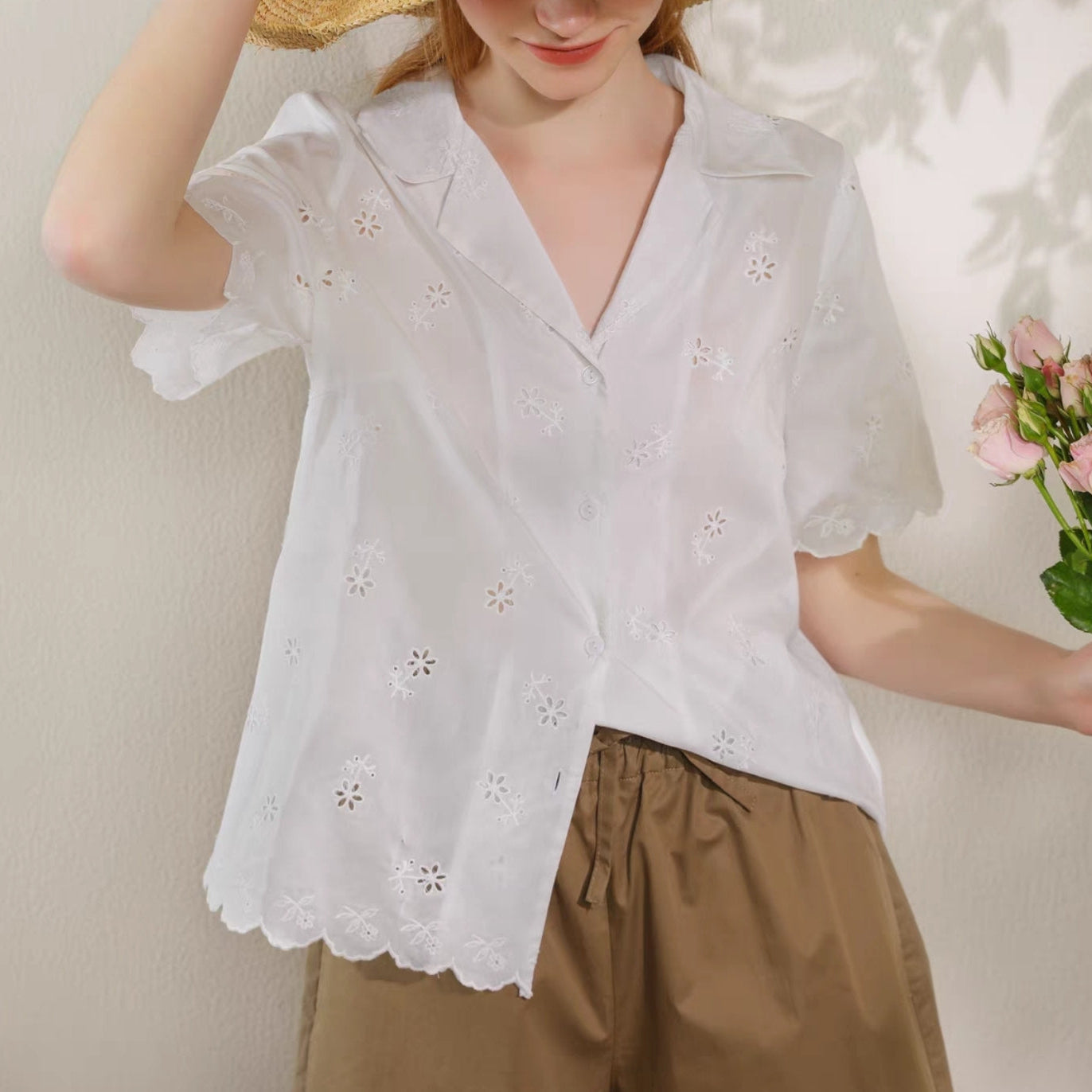 Elegant Women's Shirt – Customizable & Crafted for Comfort