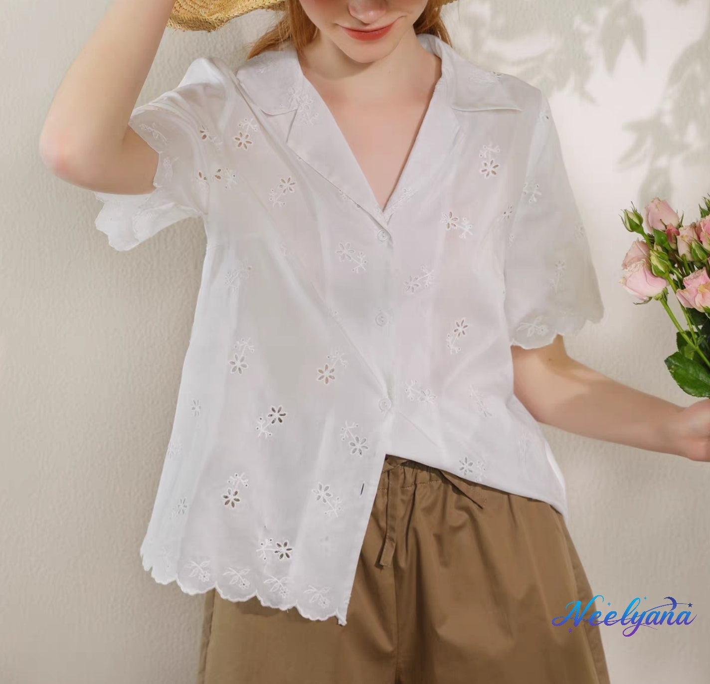 Elegant Women's Shirt – Customizable & Crafted for Comfort